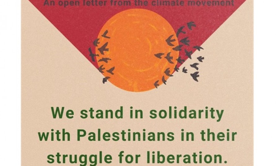İklim Hareketi'nden Açık Mektup: Özgürlük mücadelelerinde Filistinlilerle dayanışma içindeyiz