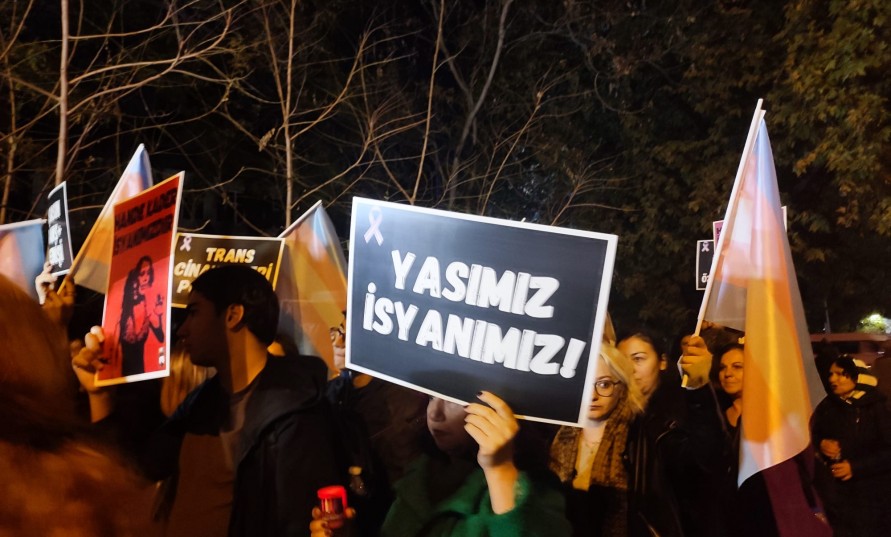 Ankara'da protesto: 'Katledilen translar isyanımızdır'