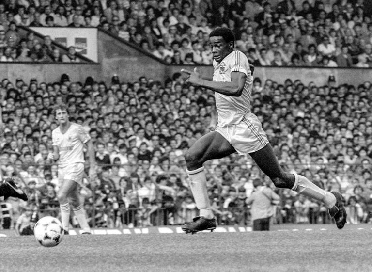 Fashanu playing for Not Forest