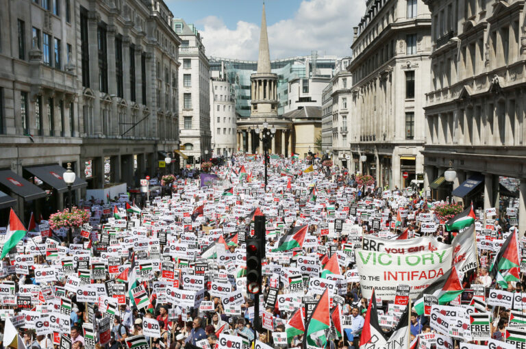Protest Against Military Action In Gaza