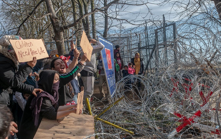 TURKEY-GREECE-MIGRANTS-UNREST