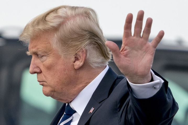 Trump, West Palm Beach, USA - 02 Mar 2018