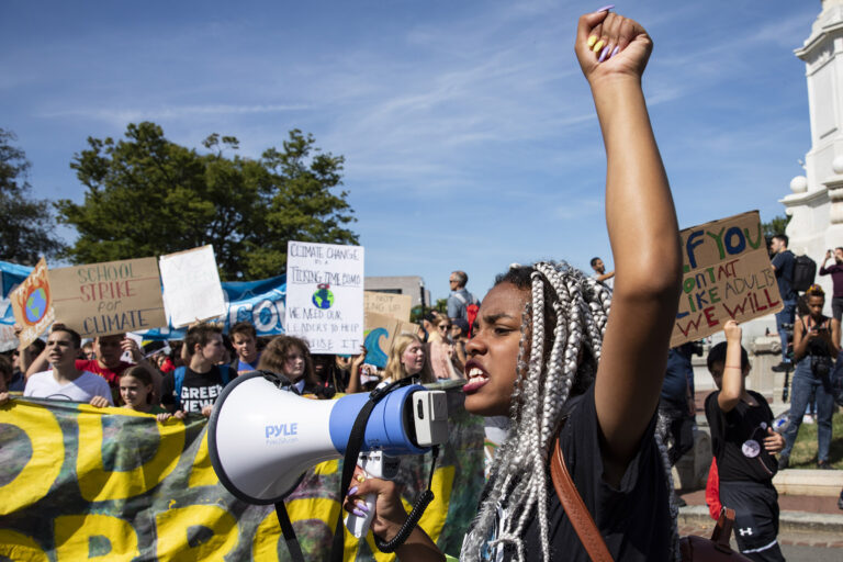 Thousands Of Americans Across The Country Participate In Global Climate Strike