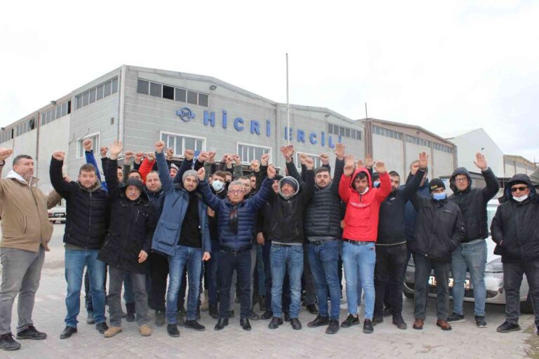 SENDİKAYA ÜYE OLAN İŞÇİLER İŞTEN ATILDI