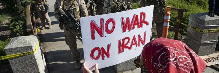 no-war-on-iran-protest-held-in-los-angeles